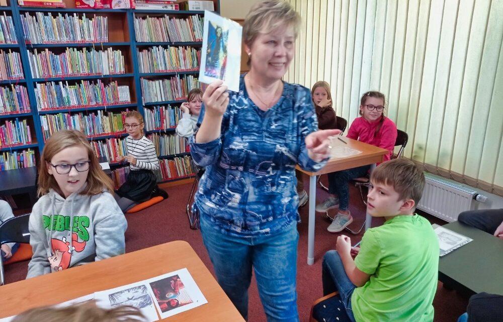 Žánrohrátky 5.A v městské knihovně Žánrohrátky 5.A v městské knihovně