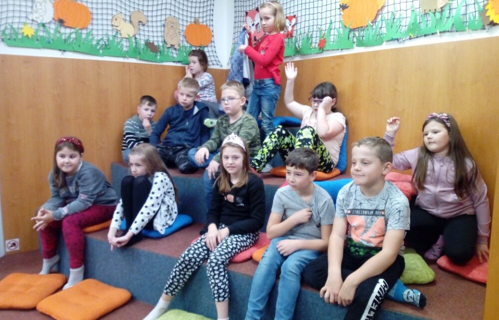 Druháčci v městské knihovně Druháčci v městské knihovně