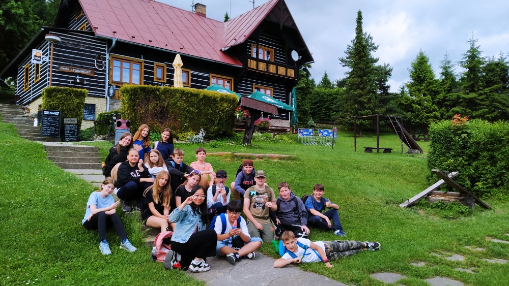 Výlet 6.A na chatu Studeničné Výlet 6.A na chatu Studeničné