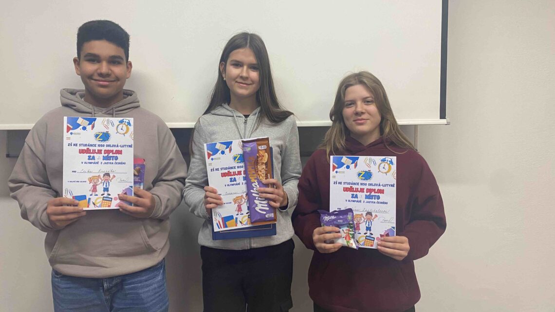 Osmáci a deváťáci se zapojili do Olympiády z českého jazyka